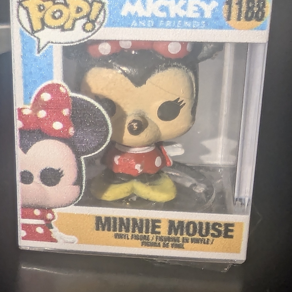 Funko Minnie Mouse Vinyl Figure - Red Polka Bow, Yellow Shoes